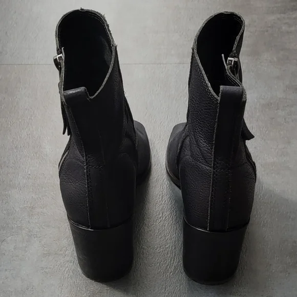 Lucky Brand Black LK-KAMREN Ankle Bootie, Women's Size 8 - Picture 7 of 10